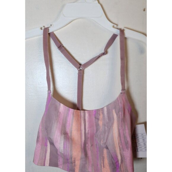 New Auden Women's Multicolor Racerback Pullover Bralette Adjustable Straps XS - Picture 2 of 4